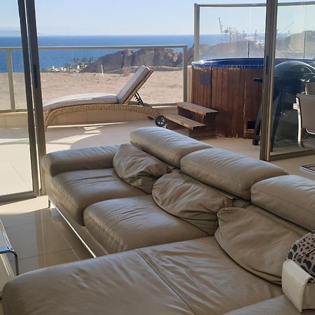 Top-Luxury Exclusive Аpt With Jacuzzi In Front Of The Sea เอลัต ภายนอก รูปภาพ
