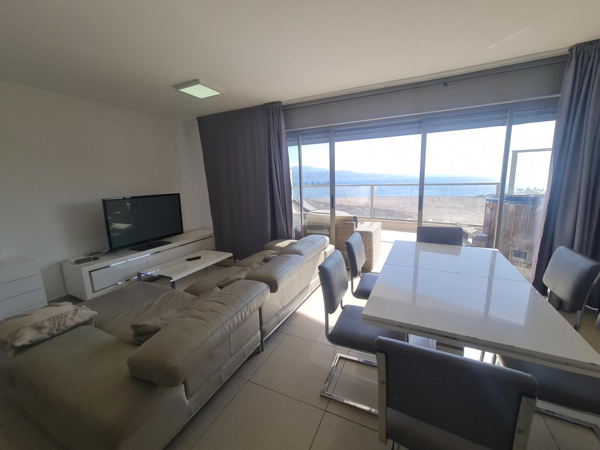 Top-Luxury Exclusive Аpt With Jacuzzi In Front Of The Sea เอลัต ภายนอก รูปภาพ